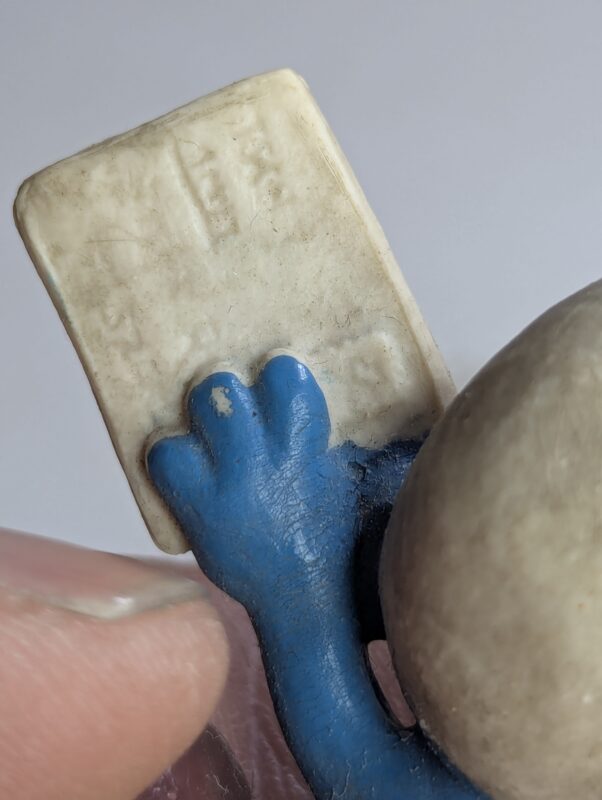 FIGURA DE 1978 MCDONALD'S SMURF MAILMAN – 23 GRAMAS - USADO (UK) PREÇO DO FRETE NA DESCRIÇÃO - Imagem 7