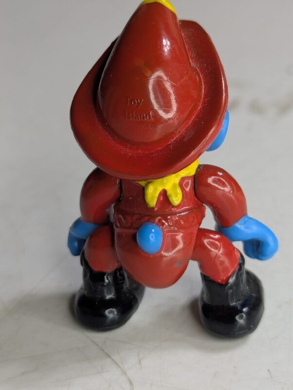FIGURA DE 1996 SMURF MINIMATSS ARTICULÁVEL – 13 GRAMAS - USADO (UK) PREÇO DO FRETE NA DESCRIÇÃO - Imagem 6