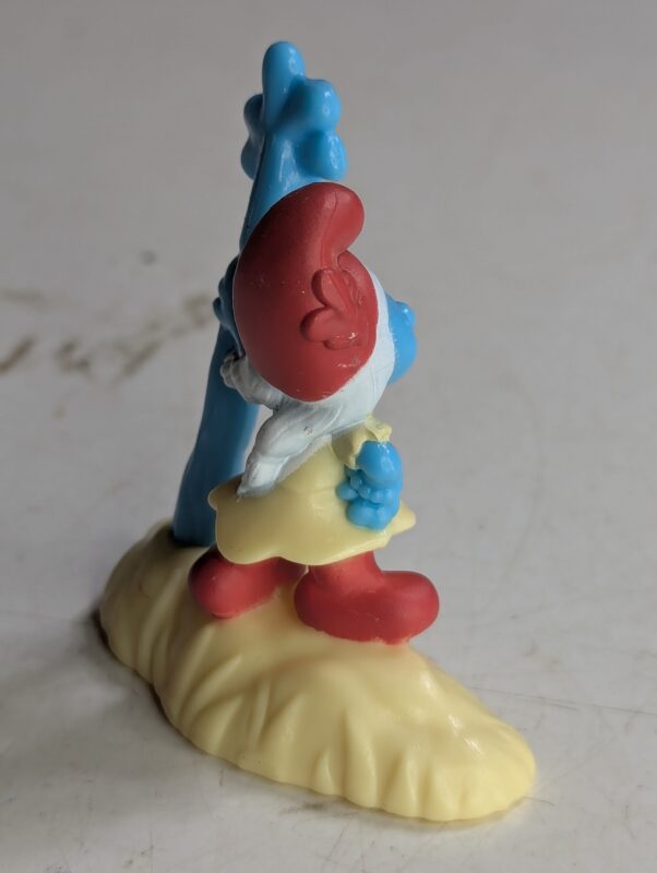 FIGURA DE 2017 MCDONALD'S SMURF LOST VILLAGE – 7 GRAMAS - USADO (UK) PREÇO DO FRETE NA DESCRIÇÃO - Imagem 3