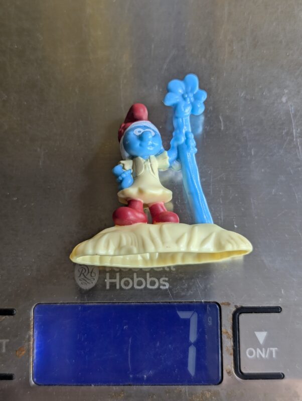 FIGURA DE 2017 MCDONALD'S SMURF LOST VILLAGE – 7 GRAMAS - USADO (UK) PREÇO DO FRETE NA DESCRIÇÃO - Imagem 6
