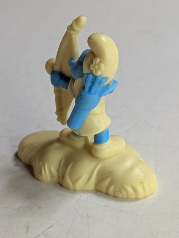 FIGURA DE 2017 MCDONALD'S SMURF LOST VILLAGE – 5 GRAMAS - USADO (UK) PREÇO DO FRETE NA DESCRIÇÃO - Imagem 5