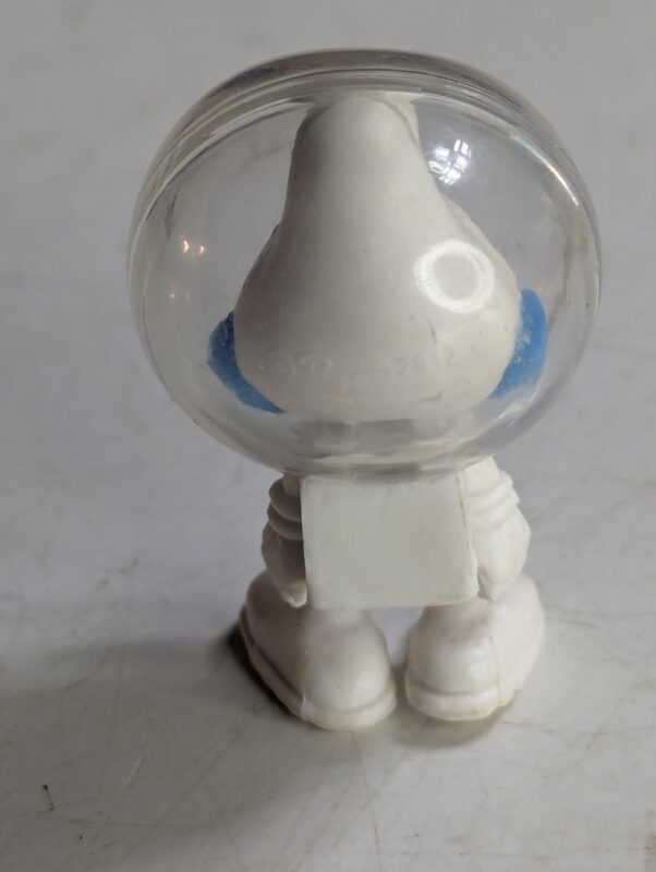 FIGURA DE 2012 – CHUPA CHUPS ASTRONAUT SMURF CU5113 - 6 GRAMAS - USADO (UK) PREÇO DO FRETE NA DESCRIÇÃO - Imagem 6