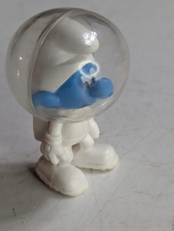 FIGURA DE 2012 – CHUPA CHUPS ASTRONAUT SMURF CU5113 - 6 GRAMAS - USADO (UK) PREÇO DO FRETE NA DESCRIÇÃO - Imagem 2