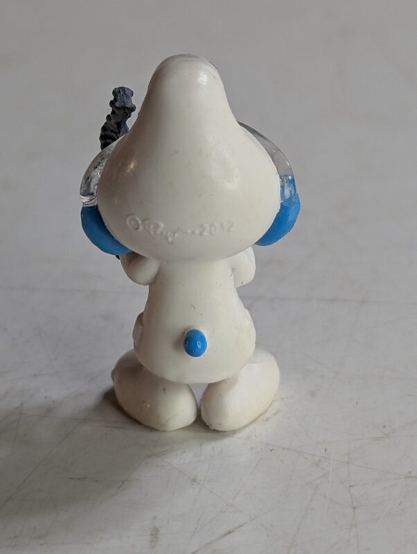 FIGURA DE 2012 – CHUPA CHUPS SCIENTIST SMURF CU5113 - 5 GRAMAS - USADO (UK) PREÇO DO FRETE NA DESCRIÇÃO - Imagem 6