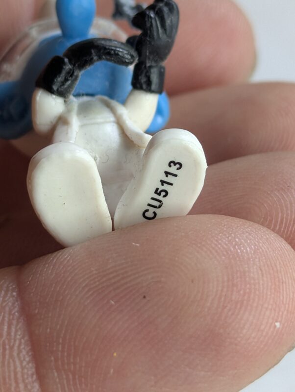 FIGURA DE 2012 – CHUPA CHUPS SCIENTIST SMURF CU5113 - 5 GRAMAS - USADO (UK) PREÇO DO FRETE NA DESCRIÇÃO - Imagem 7