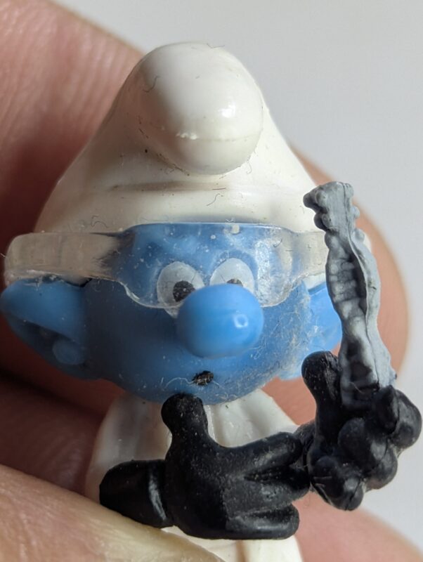 FIGURA DE 2012 – CHUPA CHUPS SCIENTIST SMURF CU5113 - 5 GRAMAS - USADO (UK) PREÇO DO FRETE NA DESCRIÇÃO - Imagem 3