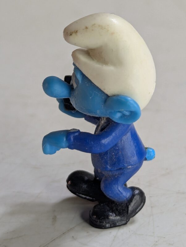 FIGURA DE 2012 – CHUPA CHUPS BUSINESS SMURF CU5113 - 4 GRAMAS - USADO (UK) PREÇO DO FRETE NA DESCRIÇÃO - Imagem 4
