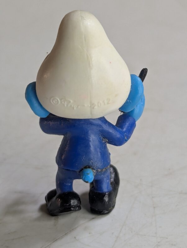 FIGURA DE 2012 – CHUPA CHUPS BUSINESS SMURF CU5113 - 4 GRAMAS - USADO (UK) PREÇO DO FRETE NA DESCRIÇÃO - Imagem 8