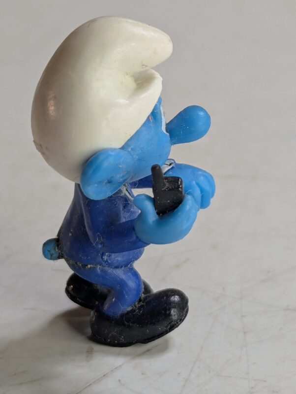 FIGURA DE 2012 – CHUPA CHUPS BUSINESS SMURF CU5113 - 4 GRAMAS - USADO (UK) PREÇO DO FRETE NA DESCRIÇÃO - Imagem 5