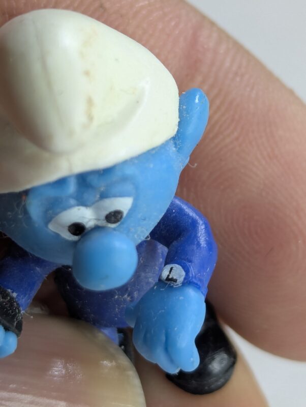 FIGURA DE 2012 – CHUPA CHUPS BUSINESS SMURF CU5113 - 4 GRAMAS - USADO (UK) PREÇO DO FRETE NA DESCRIÇÃO - Imagem 6