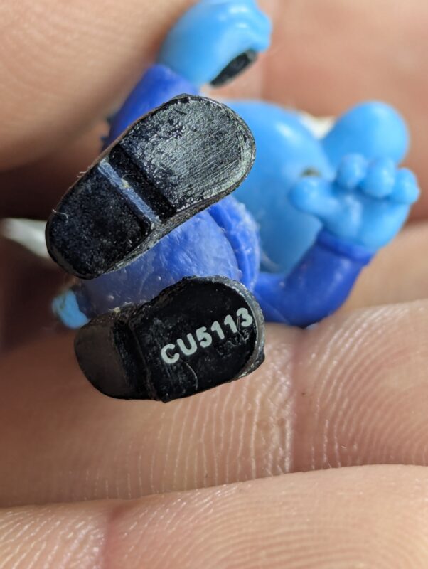 FIGURA DE 2012 – CHUPA CHUPS BUSINESS SMURF CU5113 - 4 GRAMAS - USADO (UK) PREÇO DO FRETE NA DESCRIÇÃO - Imagem 7