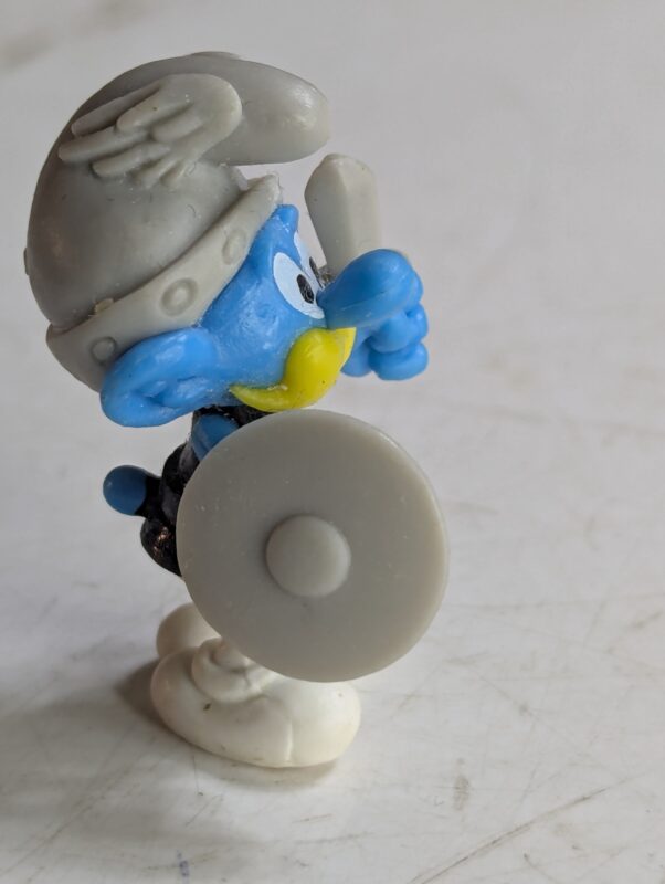 FIGURA DE 2012 – CHUPA CHUPS VIKING SMURF CU5113 - 5 GRAMAS - USADO (UK) PREÇO DO FRETE NA DESCRIÇÃO - Imagem 4