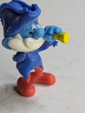 FIGURA DE 2012 – CHUPA CHUPS CAPTAIN PAPA SMURF CU5113 - 5 GRAMAS - USADO (UK) PREÇO DO FRETE NA DESCRIÇÃO