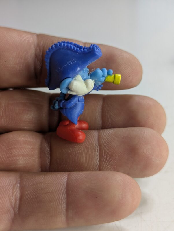 FIGURA DE 2012 – CHUPA CHUPS CAPTAIN PAPA SMURF CU5113 - 5 GRAMAS - USADO (UK) PREÇO DO FRETE NA DESCRIÇÃO - Imagem 3