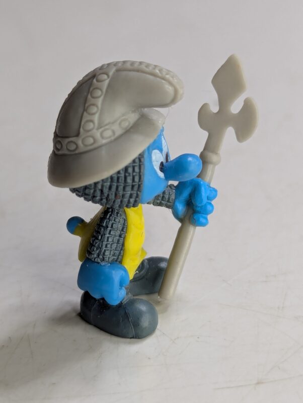 FIGURA DE 2012 – CHUPA CHUPS MEDIEVAL SMURF CU5113 - 5 GRAMAS - USADO (UK) PREÇO DO FRETE NA DESCRIÇÃO - Imagem 3