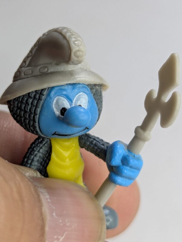 FIGURA DE 2012 – CHUPA CHUPS MEDIEVAL SMURF CU5113 - 5 GRAMAS - USADO (UK) PREÇO DO FRETE NA DESCRIÇÃO - Imagem 2