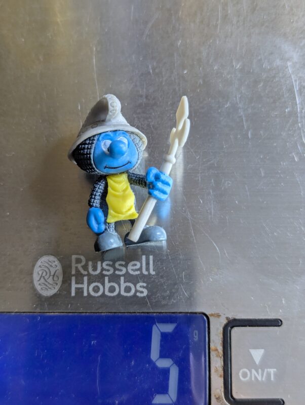 FIGURA DE 2012 – CHUPA CHUPS MEDIEVAL SMURF CU5113 - 5 GRAMAS - USADO (UK) PREÇO DO FRETE NA DESCRIÇÃO - Imagem 7