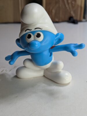 FIGURA SMURF DE 2016 BURGER KING HEFTY (ROBUSTO) LOST VILLAGE 2 – 59 GRAMAS - USADO (UK) PREÇO DO FRETE NA DESCRIÇÃO