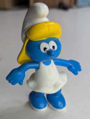 FIGURA SMURF DE 2002 MCDONALD'S SMURFETTE – 36 GRAMAS - USADO (UK) PREÇO DO FRETE NA DESCRIÇÃO