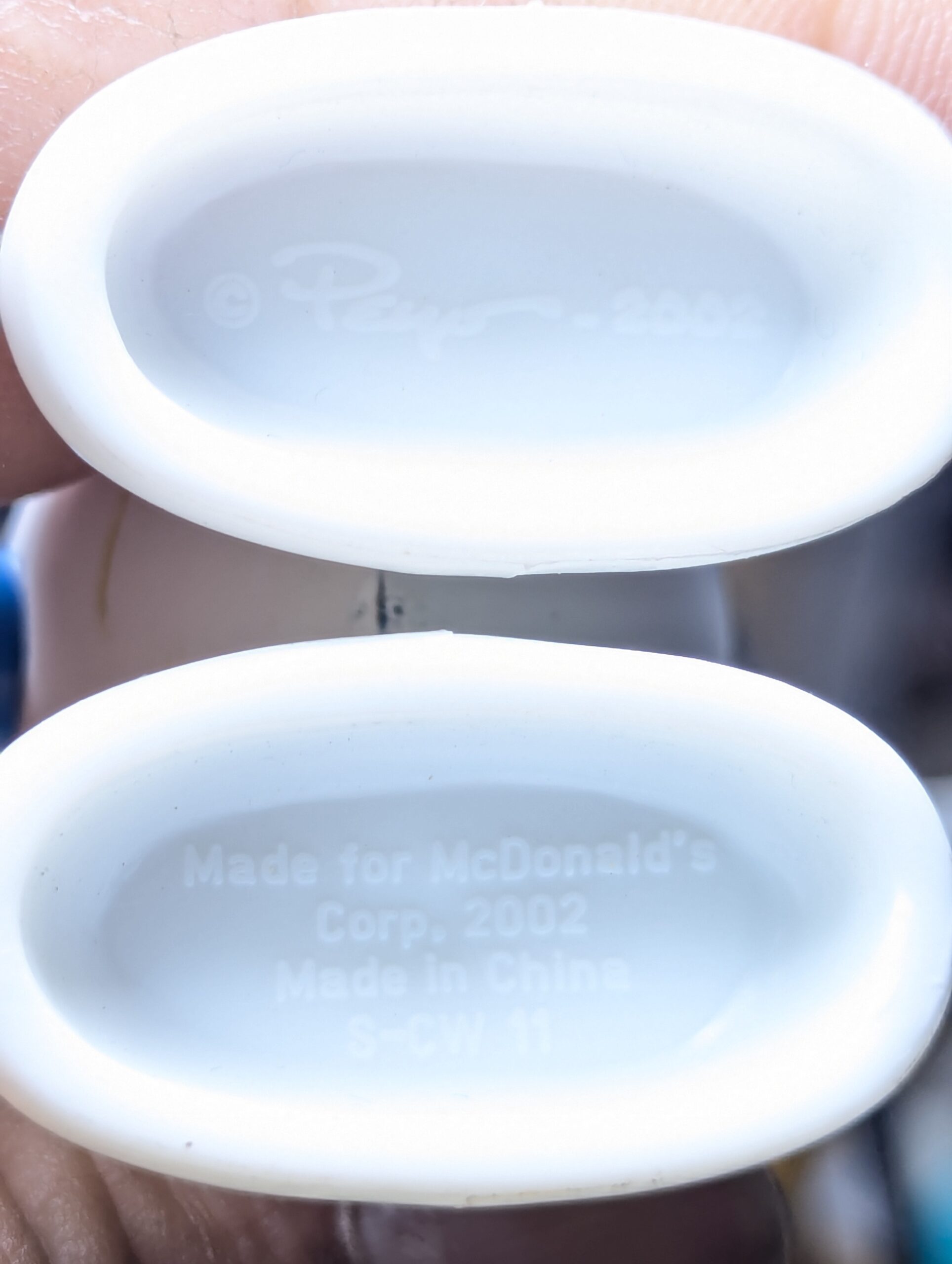 FIGURA SMURF DE 2002 MCDONALD'S BRAINY (GÊNIO) – 32 GRAMAS - USADO (UK) PREÇO DO FRETE NA DESCRIÇÃO - Imagem 7