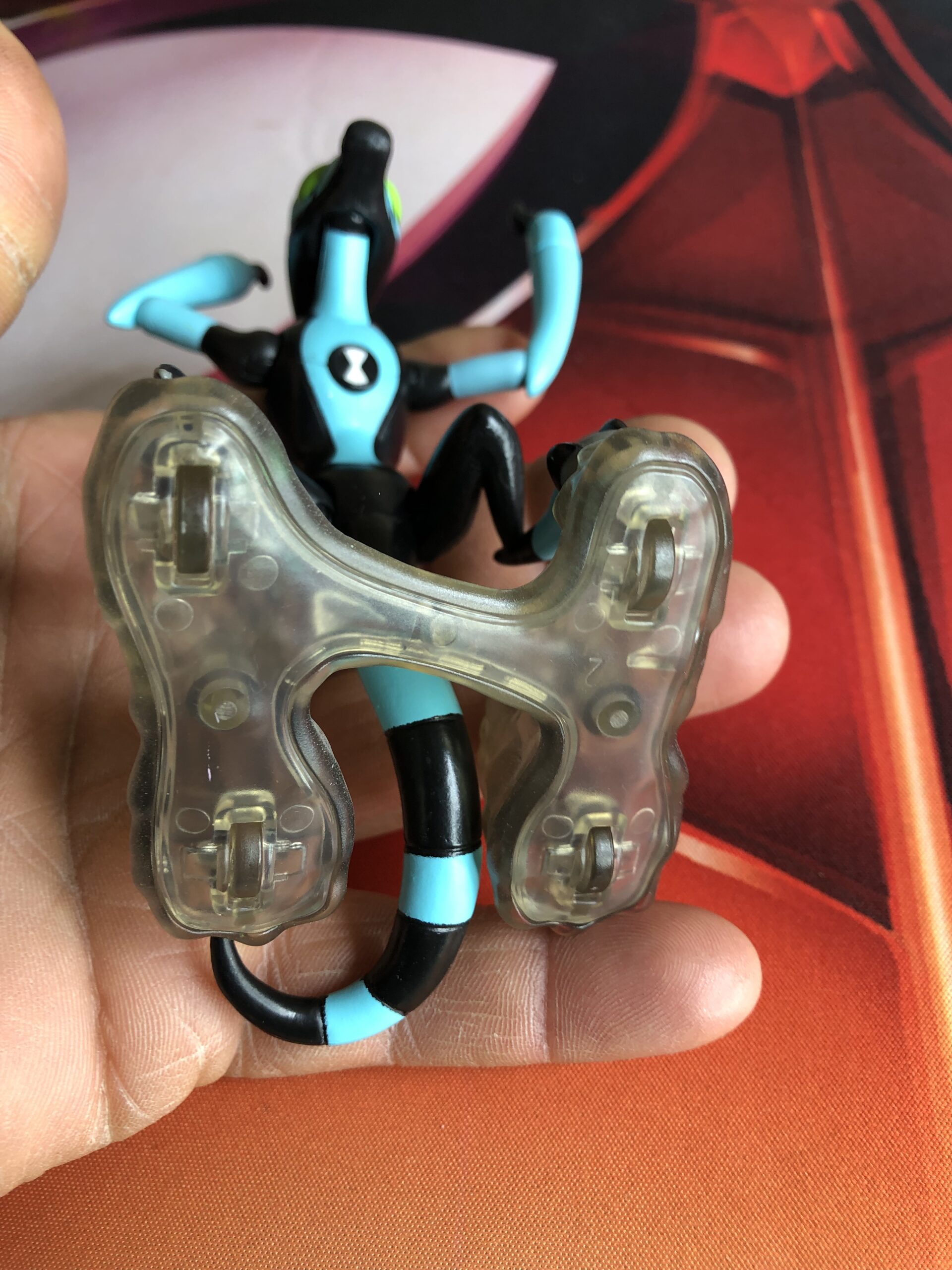 FIGURA BEN 10 XLR8 - 46 GRAMAS - USADO (UK) - PREÇO DO FRETE NA DESCRIÇÃO - Imagem 5