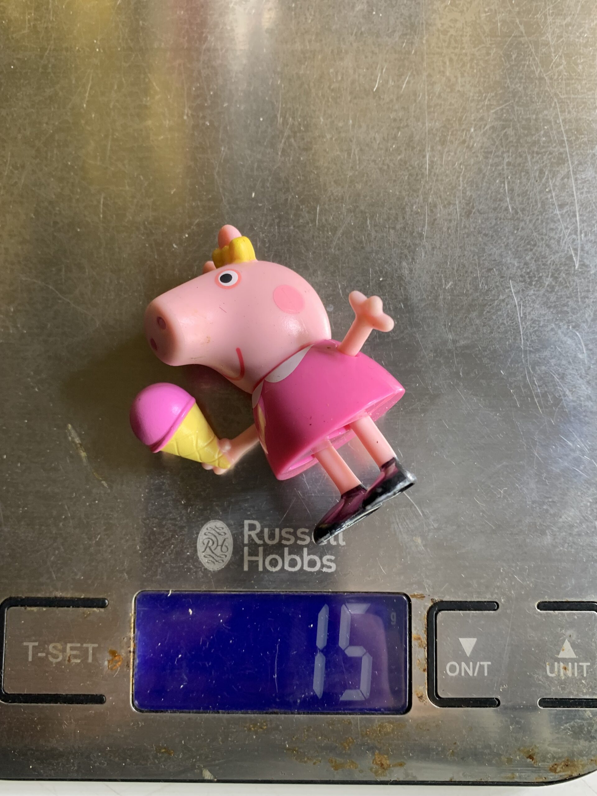 FIGURA PEPPA PIG ICE CREAM – 15 GRAMAS - USADO (UK) PREÇO DO FRETE NA DESCRIÇÃO - Imagem 9