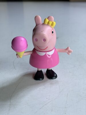 FIGURA PEPPA PIG ICE CREAM  – 15 GRAMAS - USADO (UK) PREÇO DO FRETE NA DESCRIÇÃO