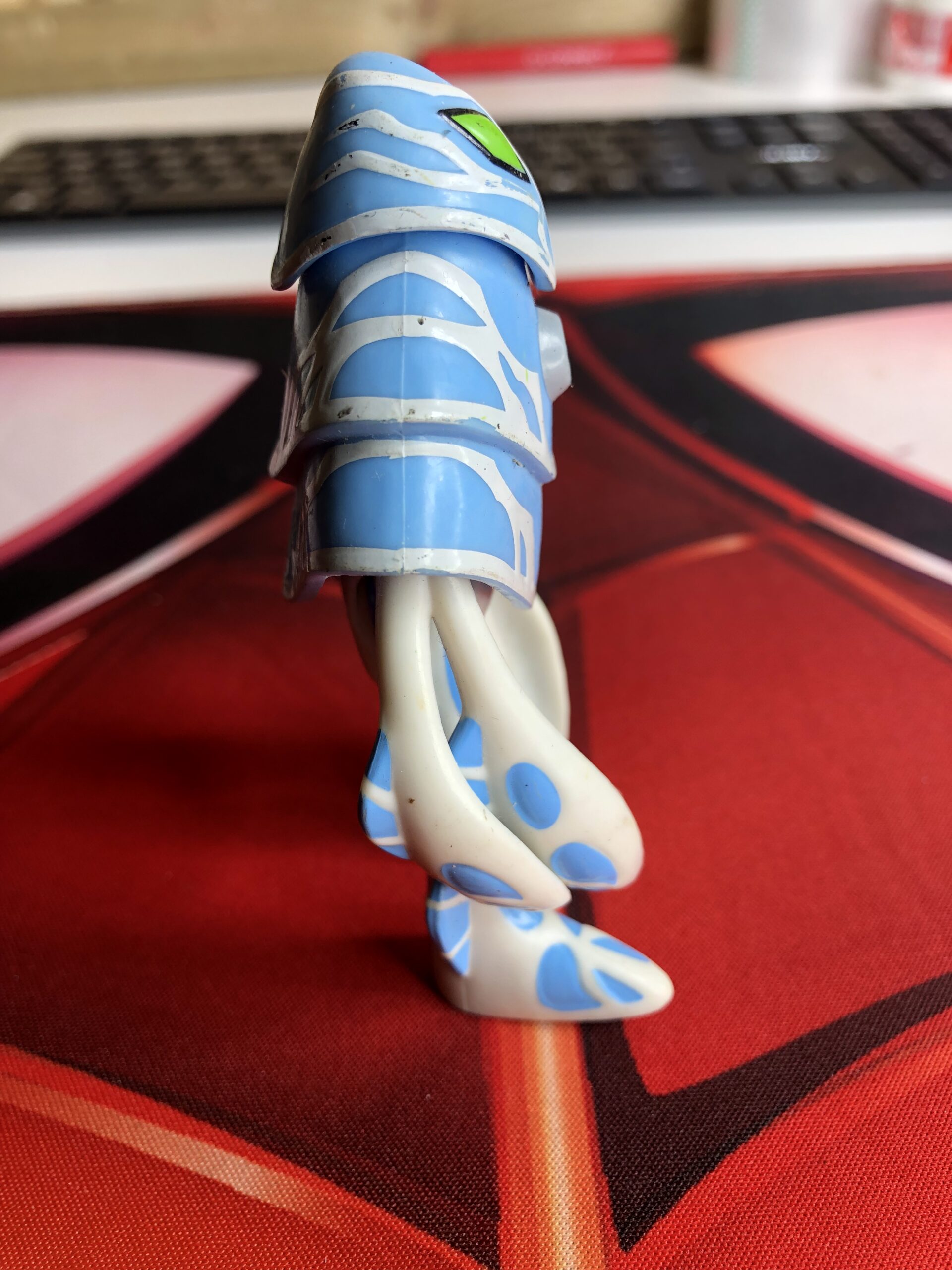 FIGURA BEN 10 AMPHIBIAN (ANFÍBIO) ULTIMATE ALIEN – 66 GRAMAS – USADO (UK) PREÇO DO FRETE NA DESCRIÇÃO - Imagem 4