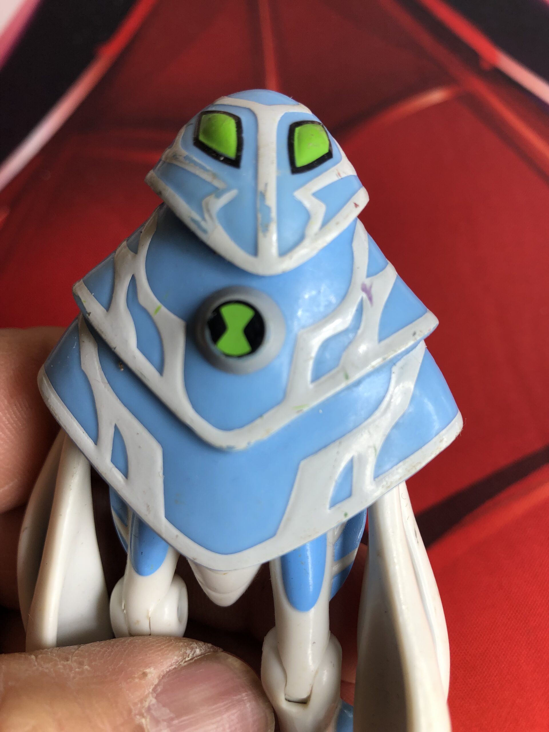 FIGURA BEN 10 AMPHIBIAN (ANFÍBIO) ULTIMATE ALIEN – 66 GRAMAS – USADO (UK) PREÇO DO FRETE NA DESCRIÇÃO - Imagem 3