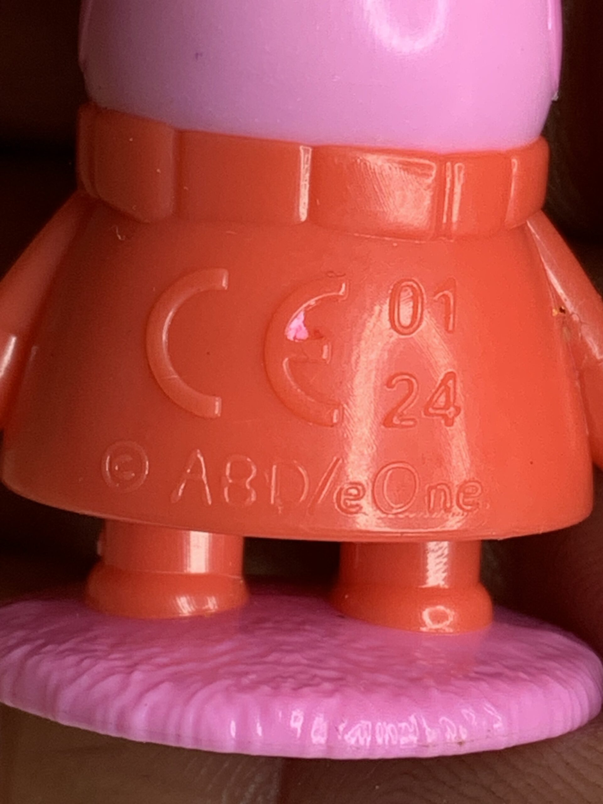 FIGURA PEPPA PIG – 11 GRAMAS - USADO (UK) PREÇO DO FRETE NA DESCRIÇÃO - Imagem 7