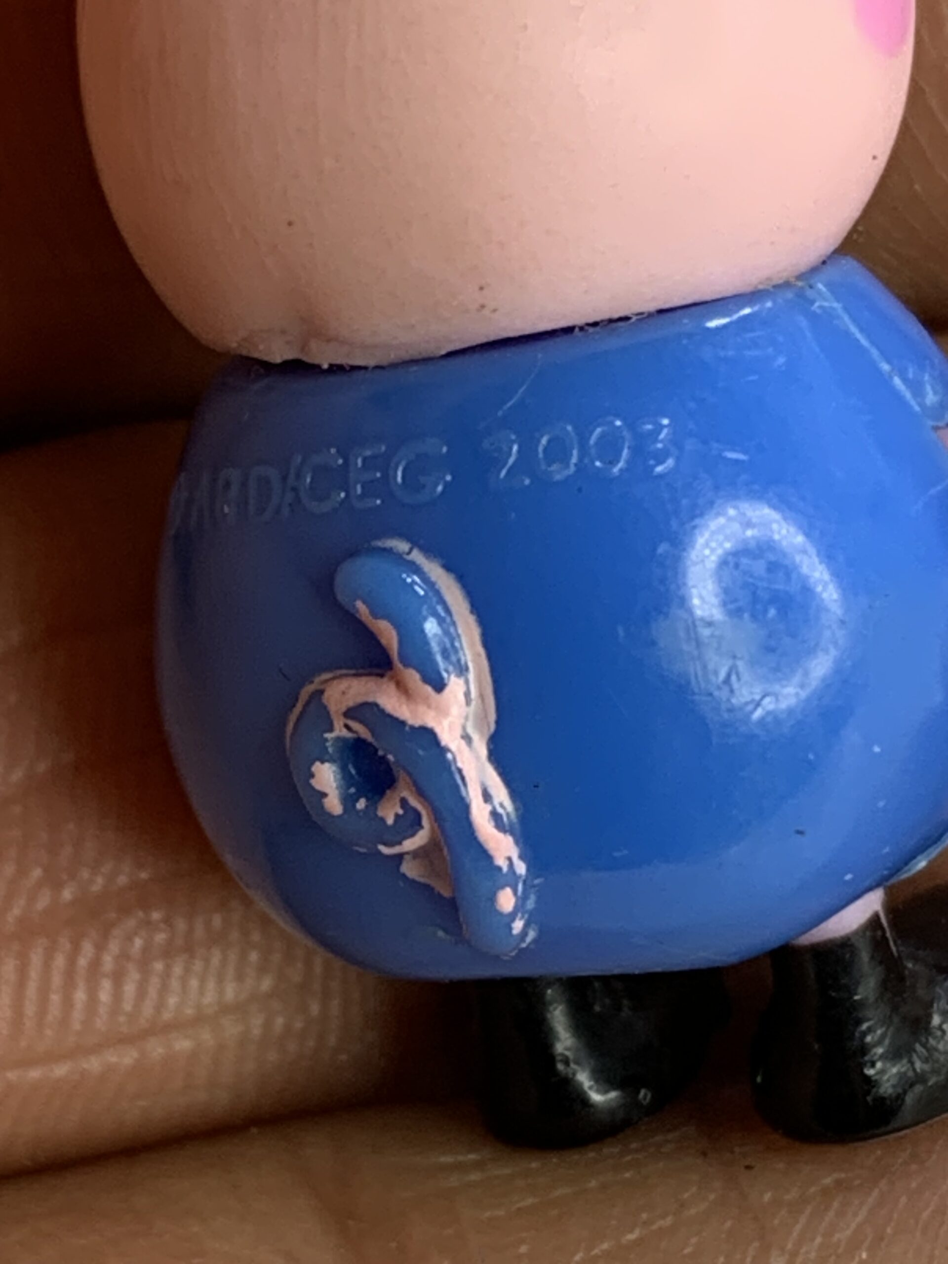 FIGURA PEPPA PIG GEORGE – 5 GRAMAS - USADO (UK) PREÇO DO FRETE NA DESCRIÇÃO - Imagem 4