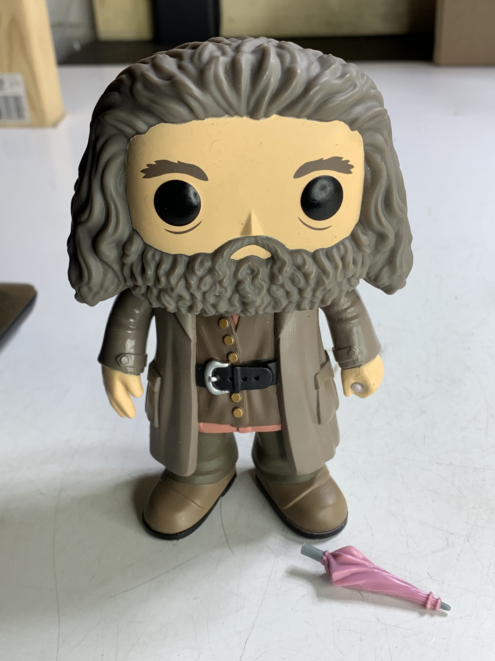 FIGURA DE 2019 FUNKO POP HARRY POTTER RUBEUS HAGRID #7 – 207 GRAMAS - USADO (UK) PREÇO DO FRETE NA DESCRIÇÃO - Imagem 2