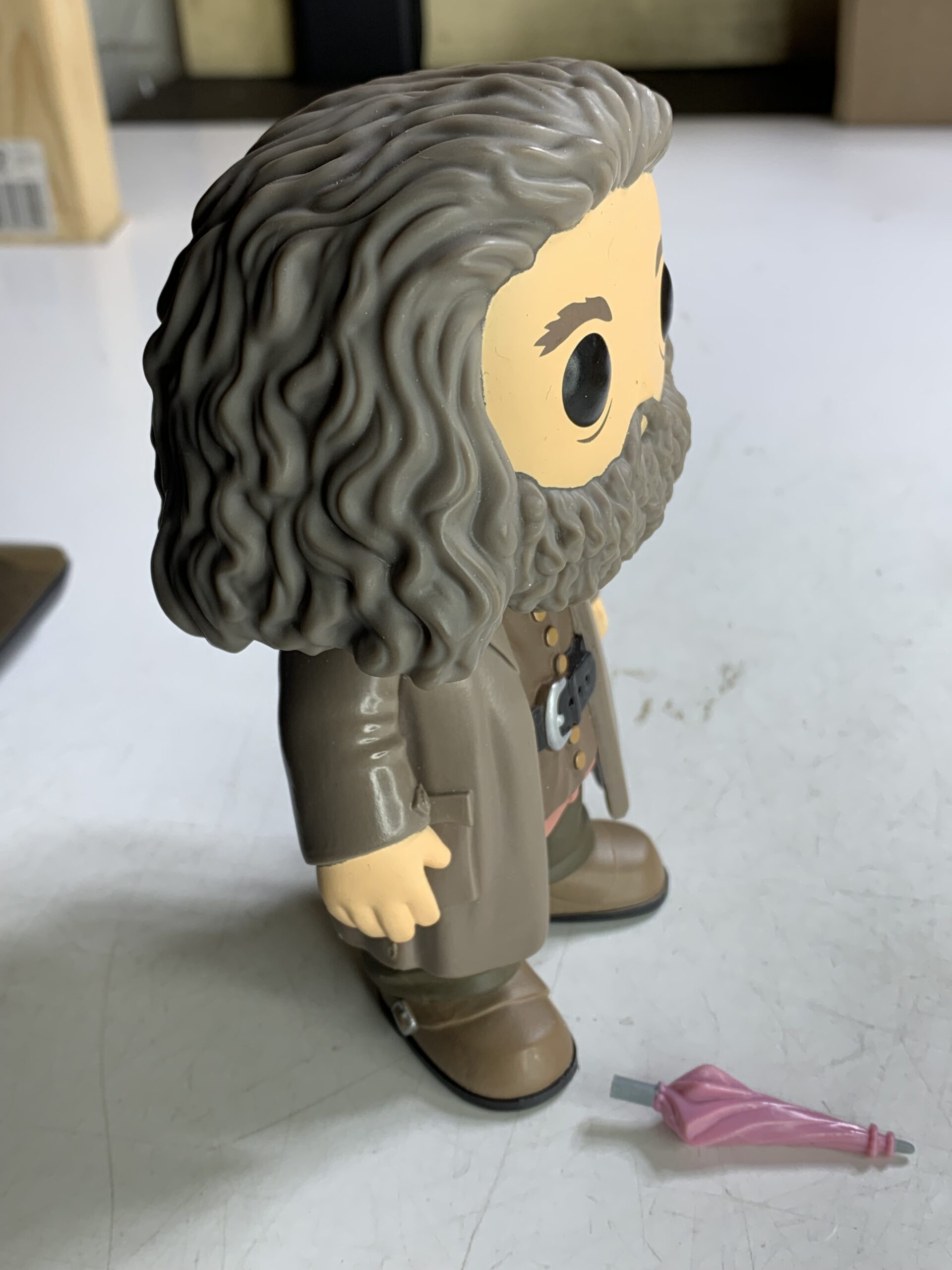 FIGURA DE 2019 FUNKO POP HARRY POTTER RUBEUS HAGRID #7 – 207 GRAMAS - USADO (UK) PREÇO DO FRETE NA DESCRIÇÃO - Imagem 5