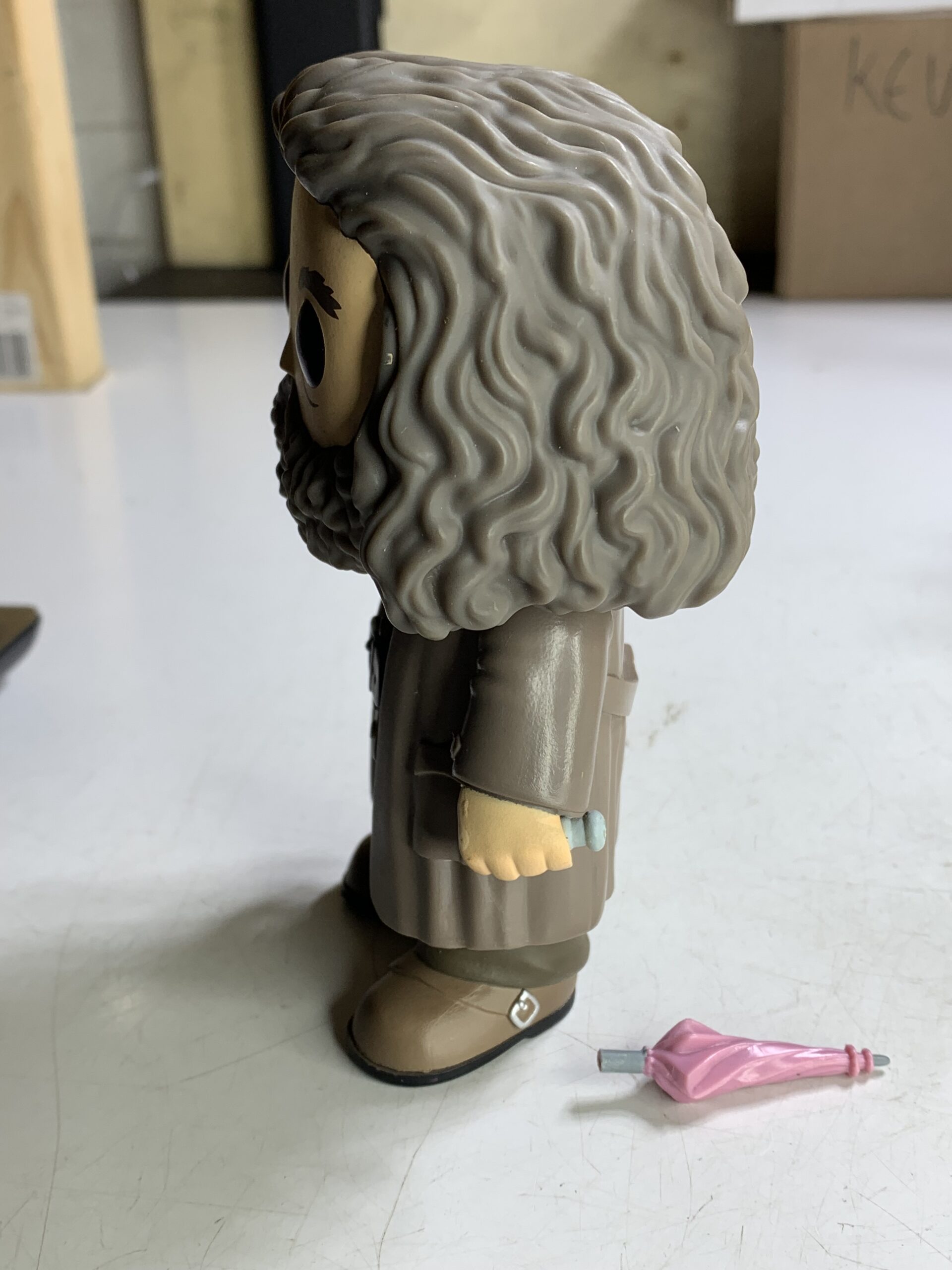 FIGURA DE 2019 FUNKO POP HARRY POTTER RUBEUS HAGRID #7 – 207 GRAMAS - USADO (UK) PREÇO DO FRETE NA DESCRIÇÃO - Imagem 6