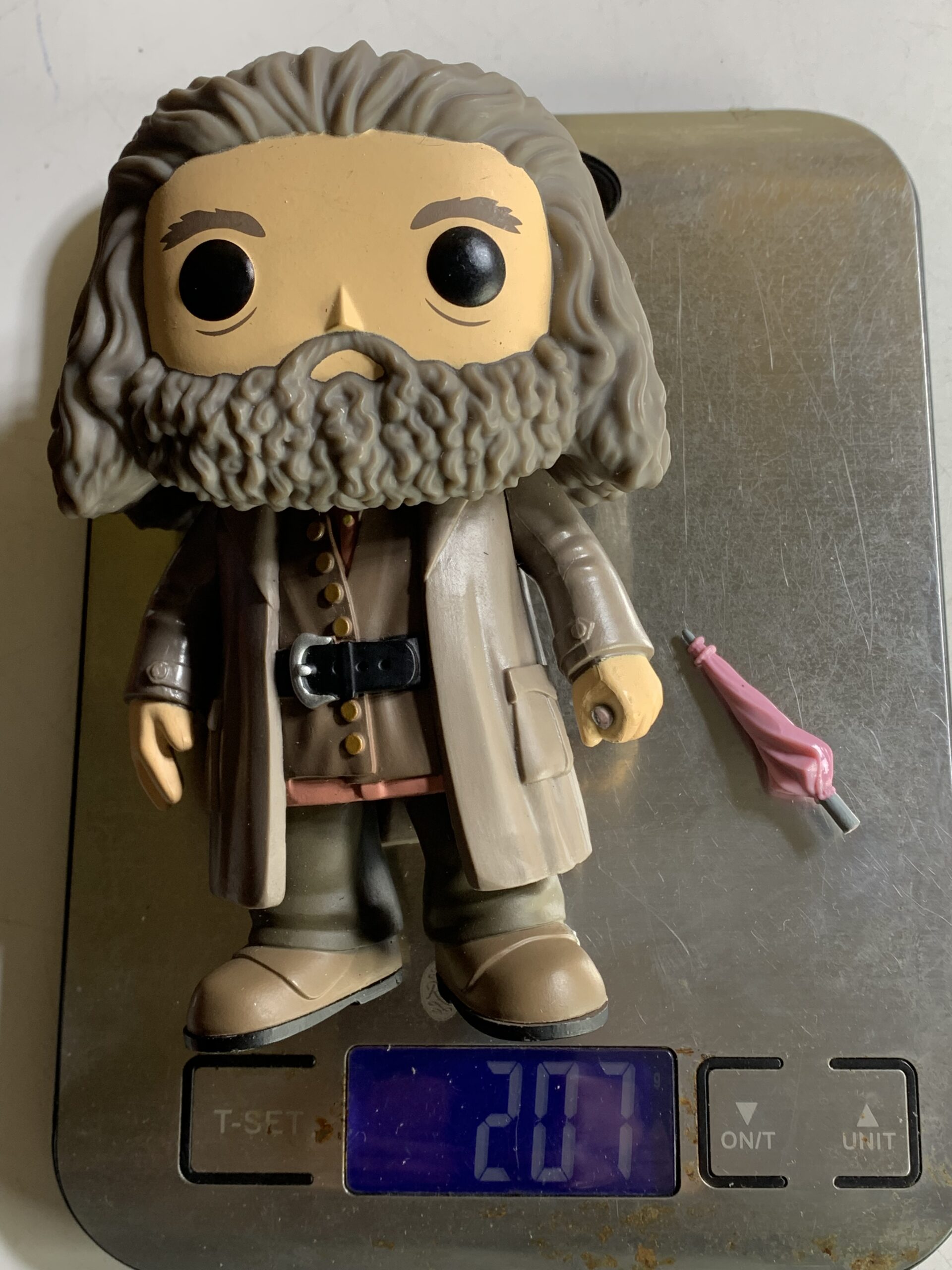 FIGURA DE 2019 FUNKO POP HARRY POTTER RUBEUS HAGRID #7 – 207 GRAMAS - USADO (UK) PREÇO DO FRETE NA DESCRIÇÃO - Imagem 9