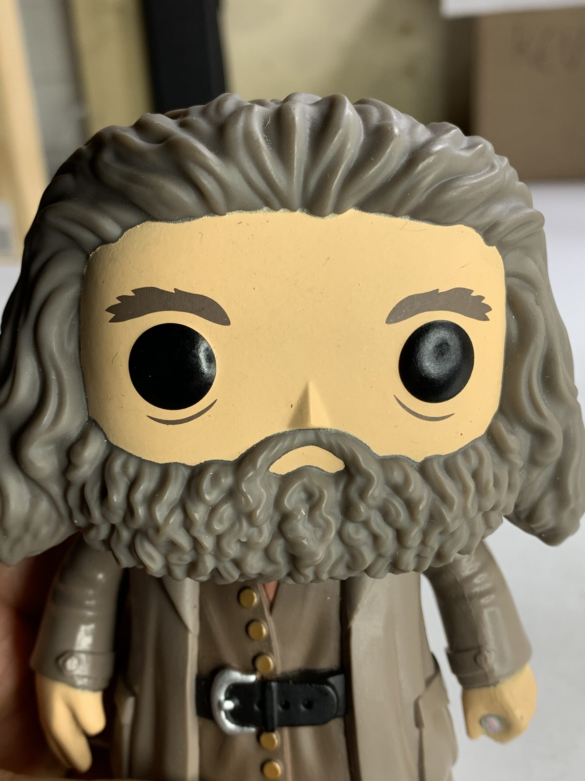 FIGURA DE 2019 FUNKO POP HARRY POTTER RUBEUS HAGRID #7 – 207 GRAMAS - USADO (UK) PREÇO DO FRETE NA DESCRIÇÃO - Imagem 4