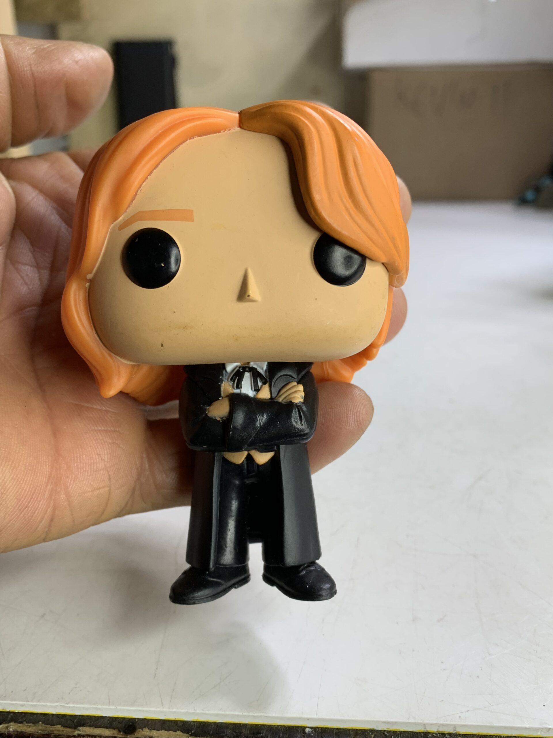 FIGURA DE 2019 FUNKO POP HARRY POTTER FRED WEASLEY #96 – 73 GRAMAS - USADO (UK) PREÇO DO FRETE NA DESCRIÇÃO - Imagem 3