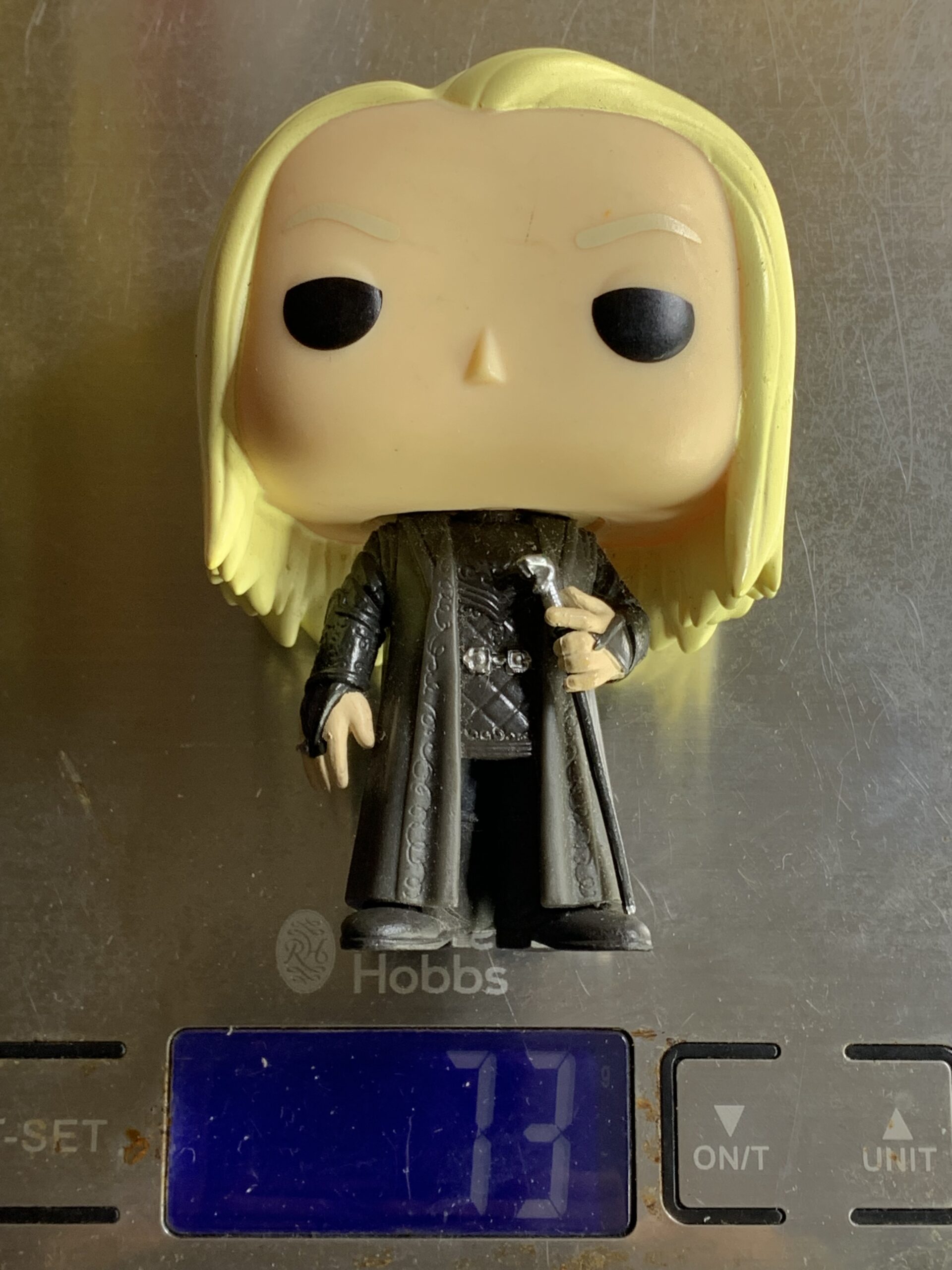 FIGURA DE 2016 FUNKO POP HARRY POTTER LUCIUS MALFOY #36 – 73 GRAMAS - USADO (UK) PREÇO DO FRETE NA DESCRIÇÃO - Imagem 10