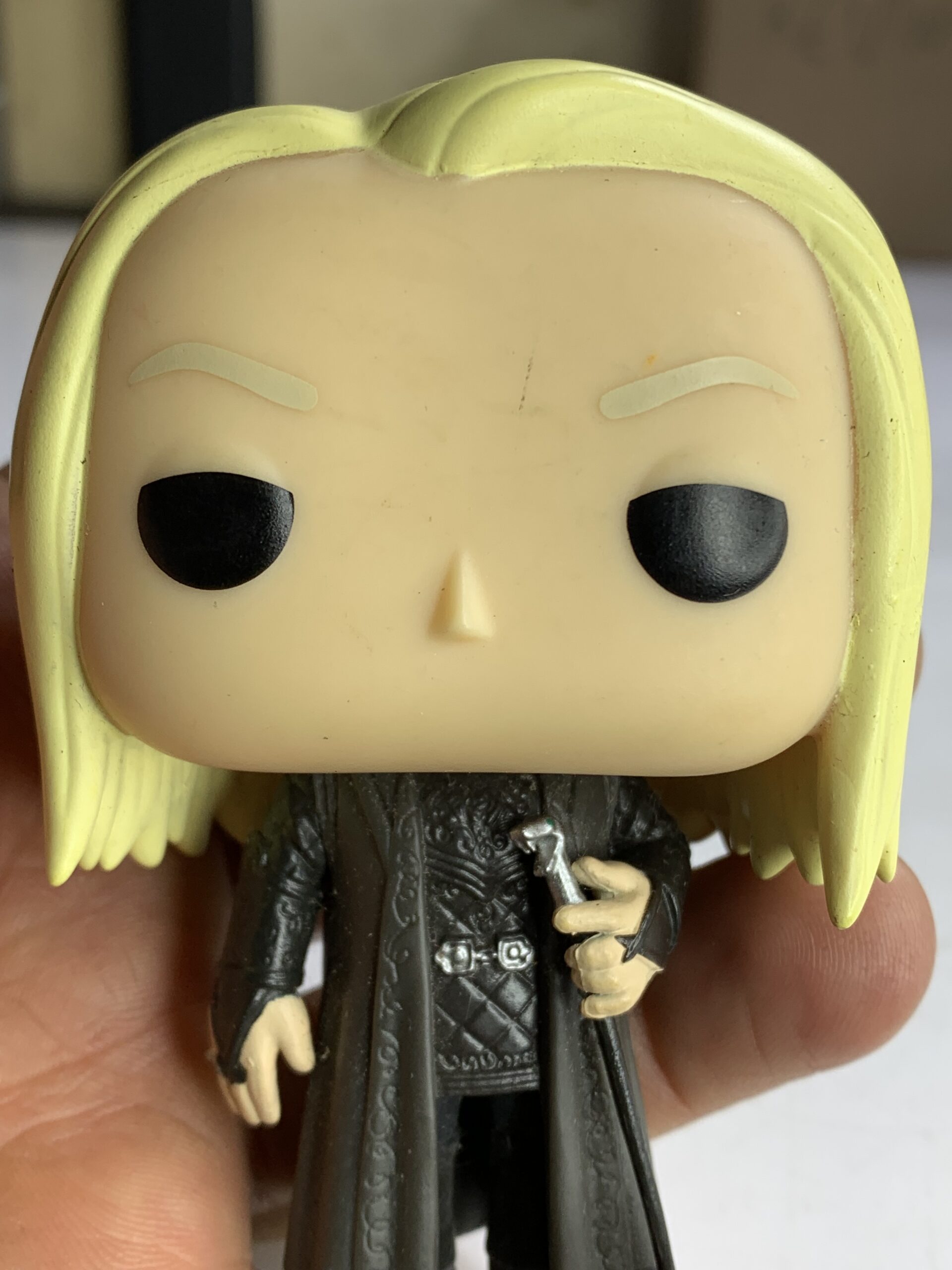 FIGURA DE 2016 FUNKO POP HARRY POTTER LUCIUS MALFOY #36 – 73 GRAMAS - USADO (UK) PREÇO DO FRETE NA DESCRIÇÃO - Imagem 3