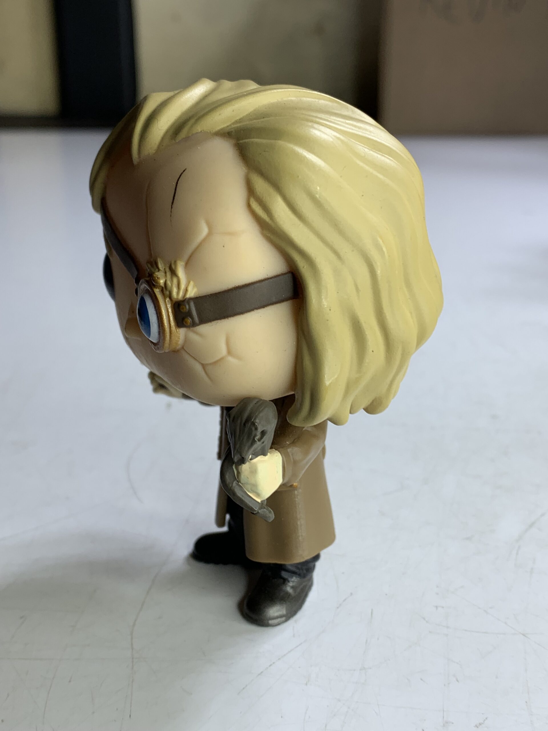 FIGURA DE 2016 FUNKO POP HARRY POTTER MAD-EYE MOODY #65 – 73 GRAMAS - USADO (UK) PREÇO DO FRETE NA DESCRIÇÃO - Imagem 4