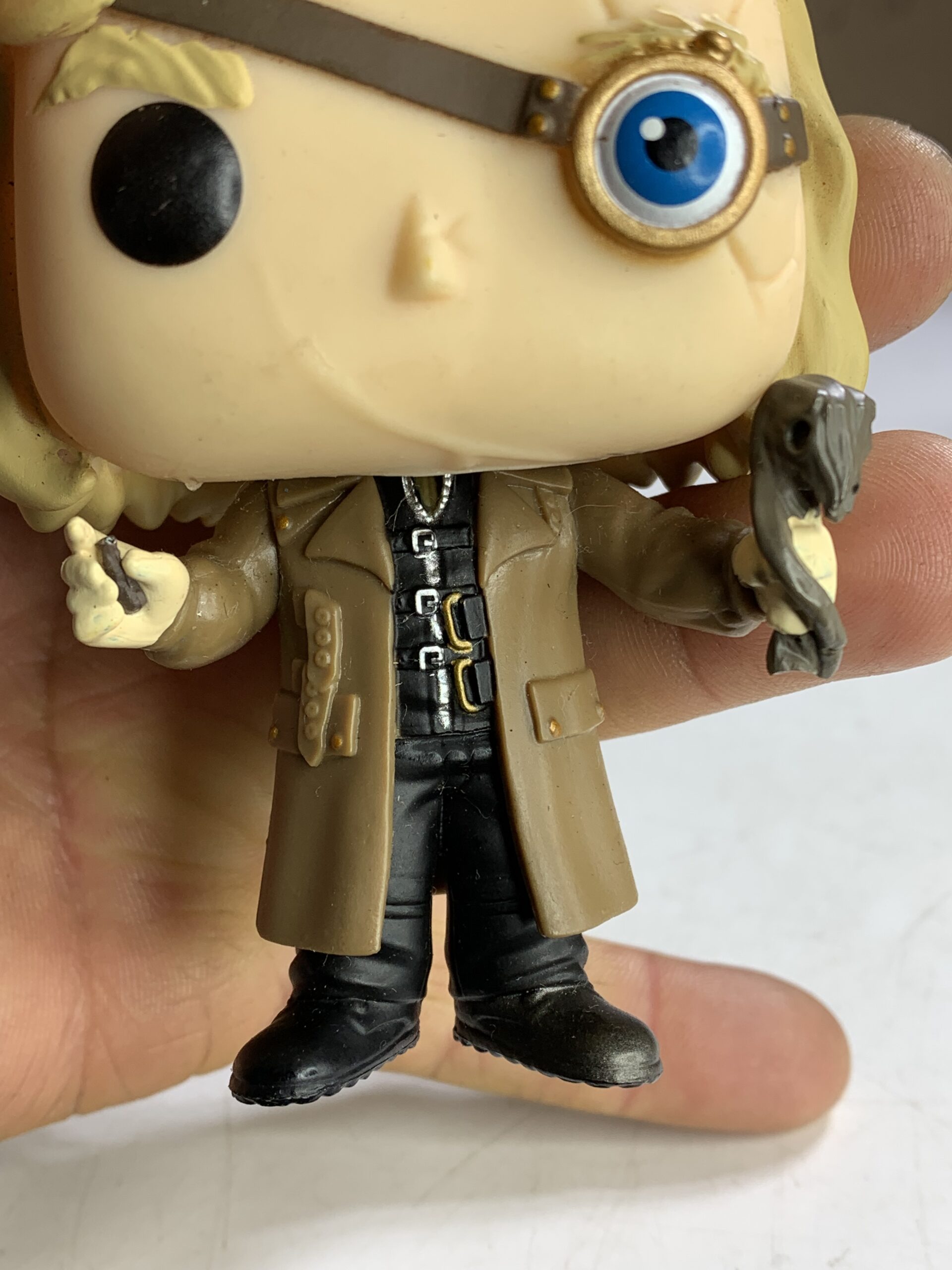 FIGURA DE 2016 FUNKO POP HARRY POTTER MAD-EYE MOODY #65 – 73 GRAMAS - USADO (UK) PREÇO DO FRETE NA DESCRIÇÃO - Imagem 3