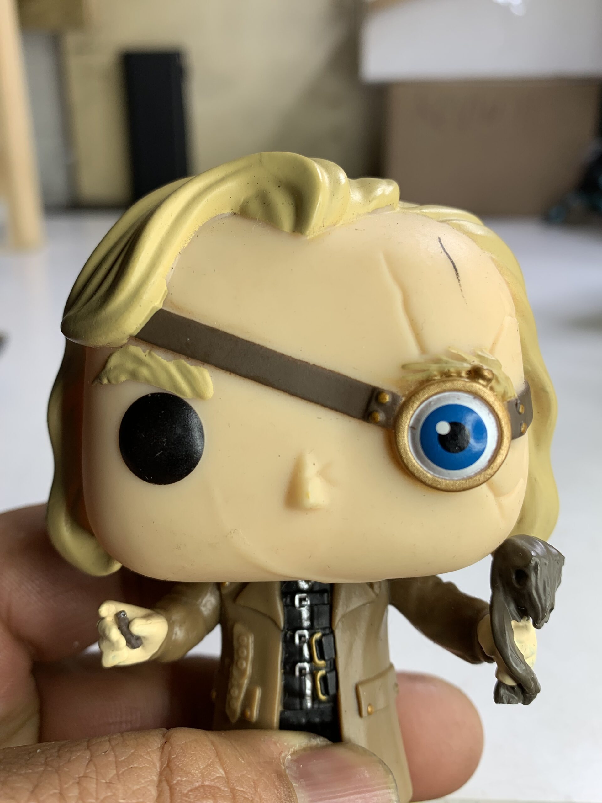 FIGURA DE 2016 FUNKO POP HARRY POTTER MAD-EYE MOODY #65 – 73 GRAMAS - USADO (UK) PREÇO DO FRETE NA DESCRIÇÃO - Imagem 2