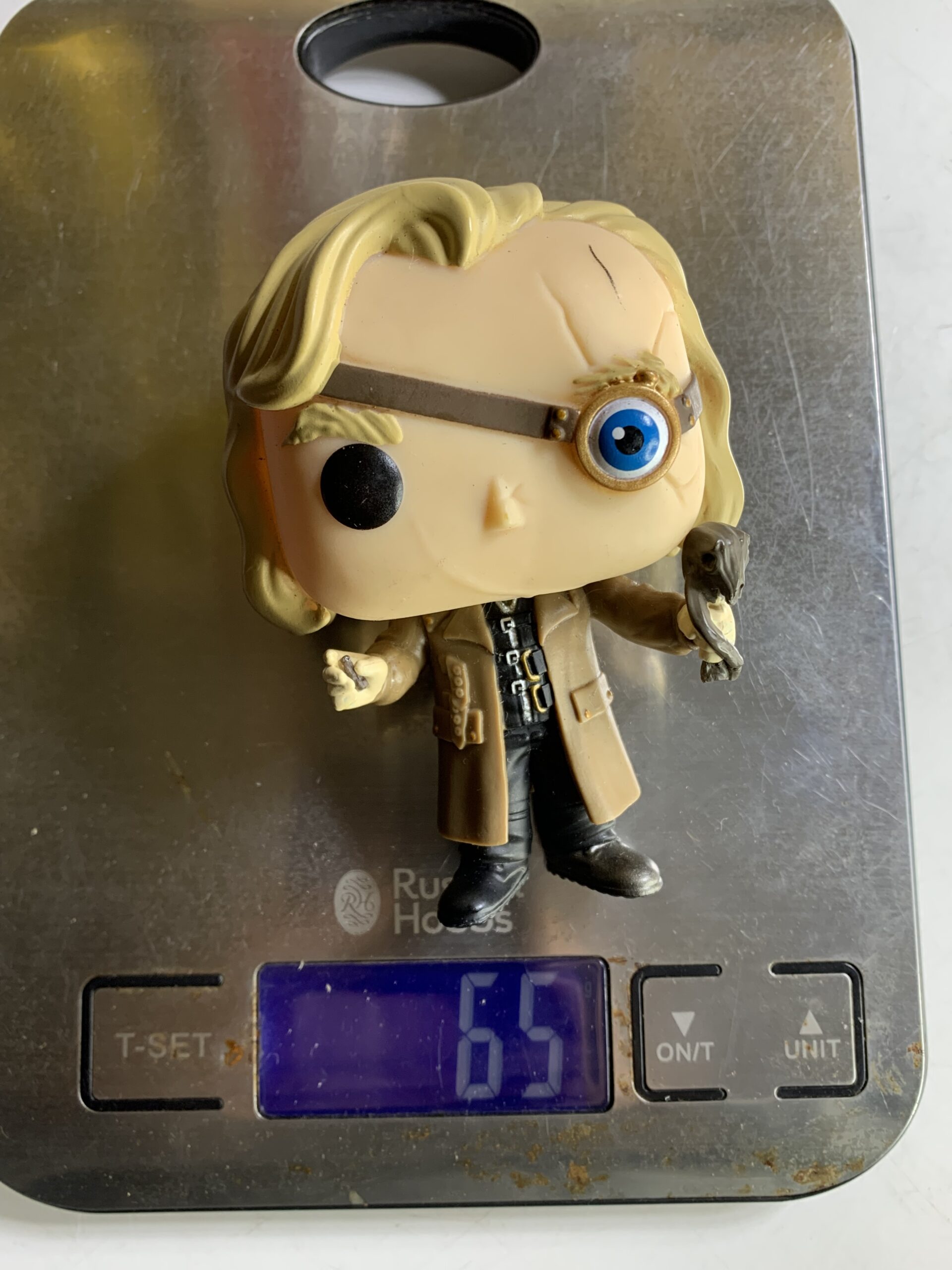 FIGURA DE 2016 FUNKO POP HARRY POTTER MAD-EYE MOODY #65 – 73 GRAMAS - USADO (UK) PREÇO DO FRETE NA DESCRIÇÃO - Imagem 9