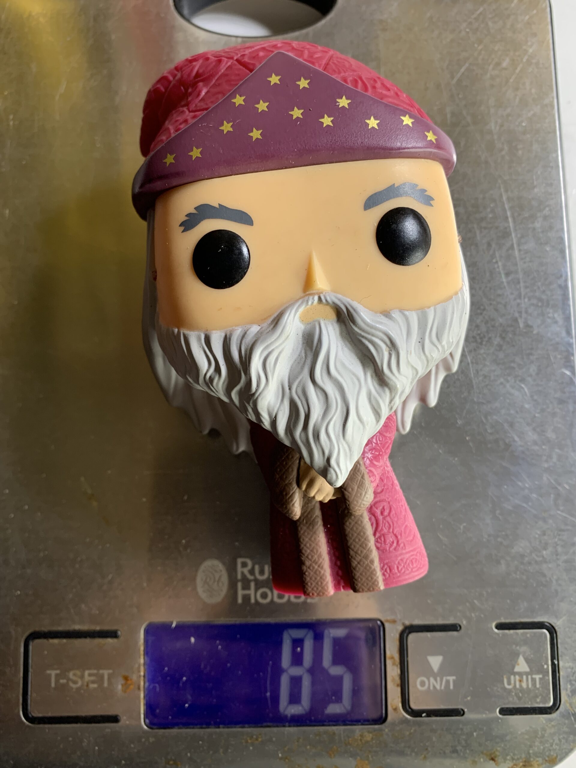 FIGURA DE 2016 FUNKO POP HARRY POTTER ALBUS DUMBLEDORE #04 – 85 GRAMAS - USADO (UK) PREÇO DO FRETE NA DESCRIÇÃO - Imagem 10