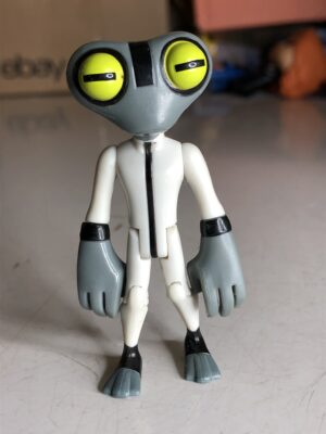 BEN 10 GREY MATTER - MASSA CINZENTA (METAMORFIGURE) - 133 GRAMAS – USADO (UK) PREÇO DO FRETE NA DESCRIÇÃO