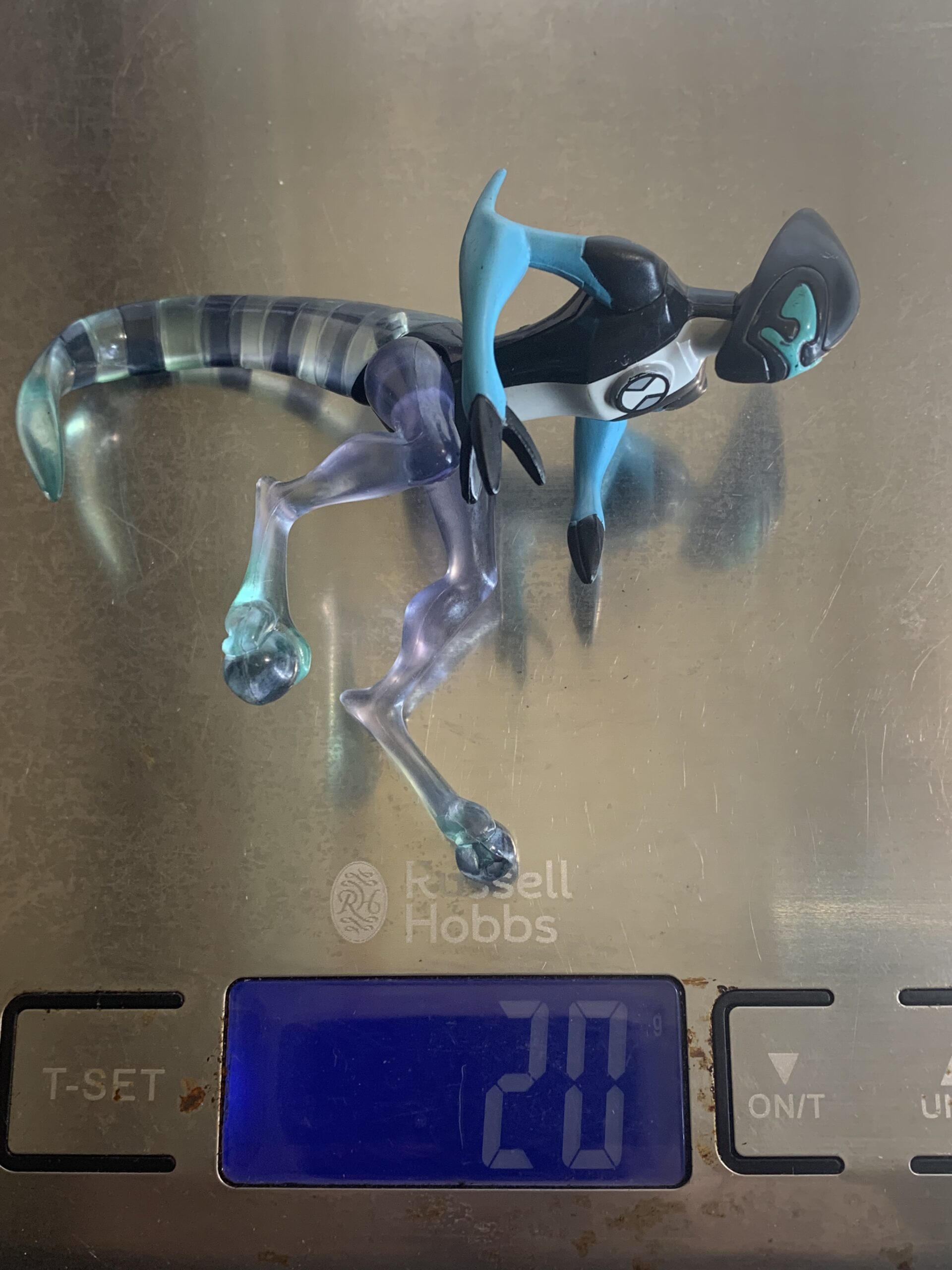 FIGURA BEN 10 XLR8 (COMPLETO E COM MÁSCARA) – 20 GRAMAS – USADO (UK) – PREÇO DO FRETE NA DESCRIÇÃO - Imagem 10