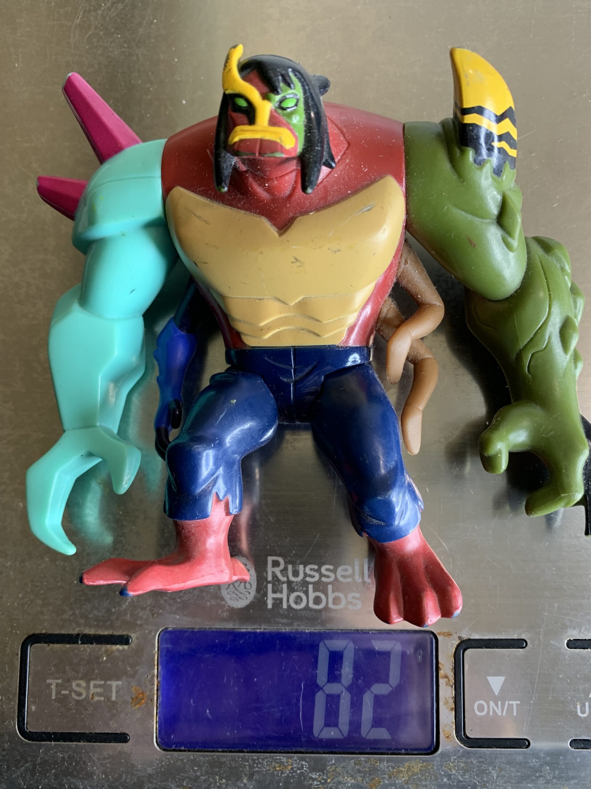 FIGURA BEN 10 ULTIMATE KEVIN (SEM RABO)– 82 GRAMAS – USADO (UK) PREÇO DO FRETE NA DESCRIÇÃO - Imagem 8