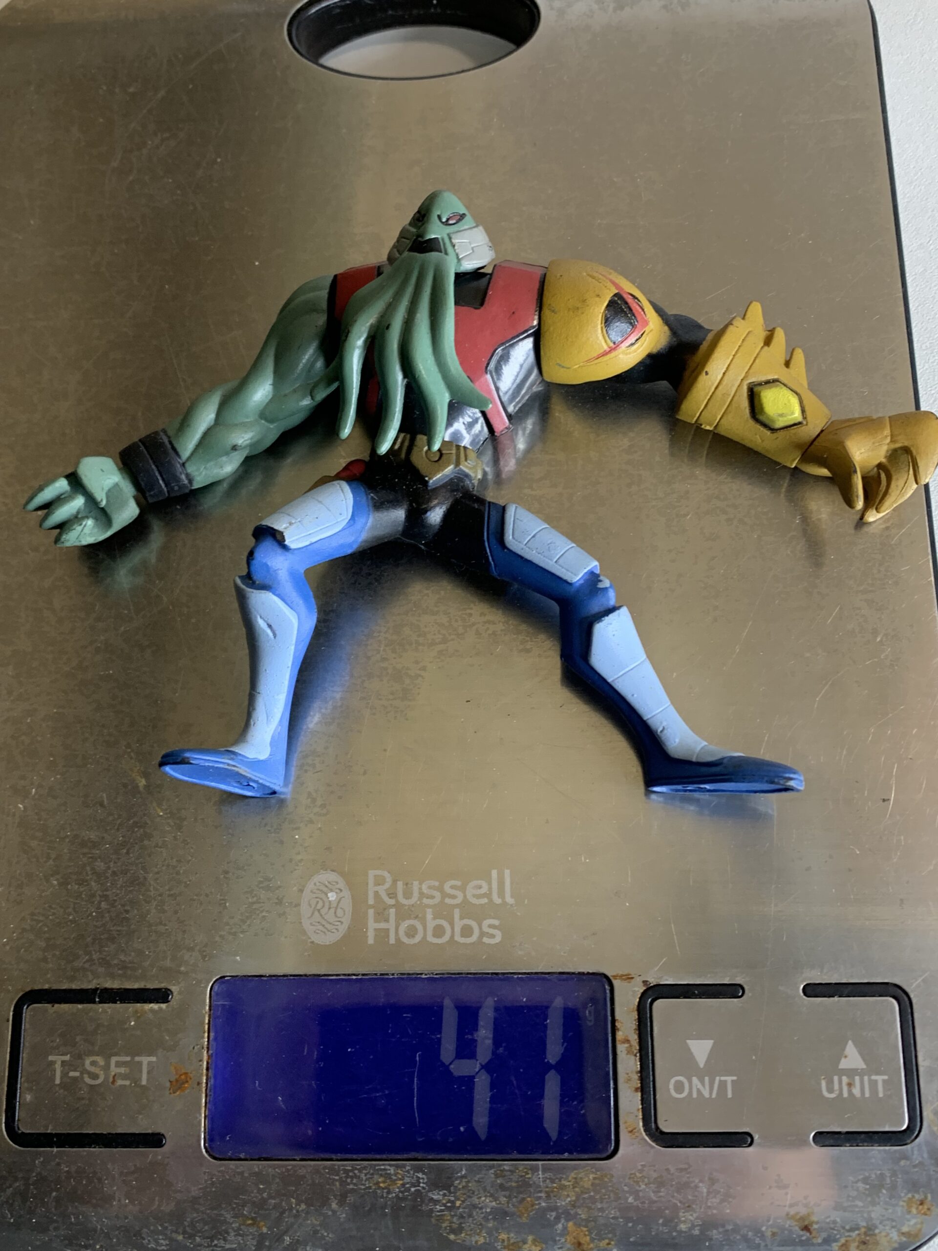 FIGURA BEN 10 VILGAX ULTIMATE ALIEN (BOOTLEG) - 41 GRAMAS - USADO (UK) PREÇO DO FRETE NA DESCRIÇÃO - Imagem 9