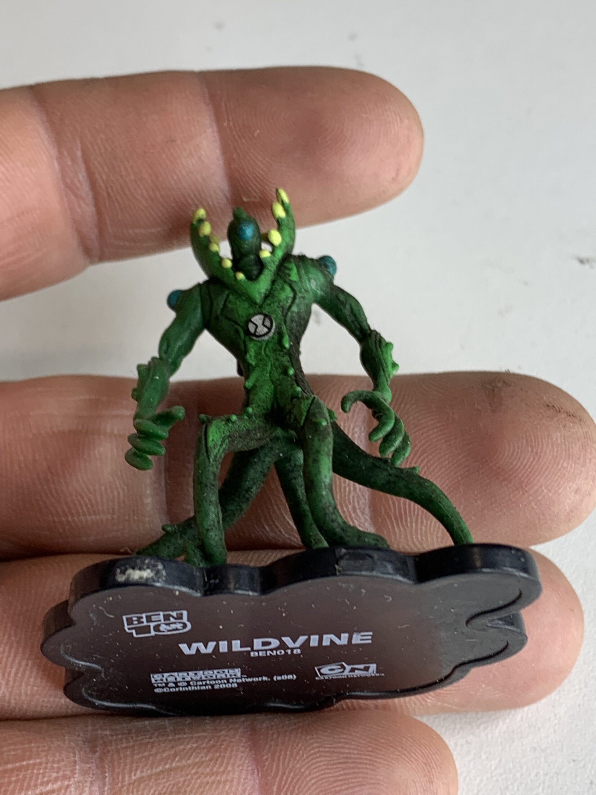 FIGURA BEN 10 WILDVINE (CIPÓSELVAGEM) – CORINTHIAN BEN018 – 08 GRAMAS – USADO (UK) PREÇO DO FRETE NA DESCRIÇÃO - Imagem 3