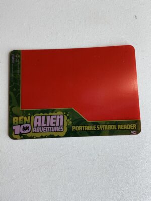 BEN 10 LEITOR DE SÍMBOLOS PORTÁTIL (ALIEN ADVENTURES) – 05 GRAMAS – USADO (UK) PREÇO DO FRETE NA DESCRIÇÃO